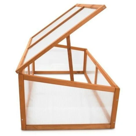 HECHT Serre En Bois Jardin Chassis De Couche Herba 100 X 40 X 60 Cm 6 HECHT Serre En Bois Jardin Chassis De Couche Herba 100 X 40 X 60 Cm – Image 4