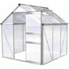 HABITAT ET JARDIN Serre Jardin Polycarbonate "Hortensia" - 3,65m² - Transparent. 2 HABITAT ET JARDIN Serre Jardin Polycarbonate "Hortensia" - 3,65m² - Transparent. -France Serre de jardin Soldes 2022 10972940 1