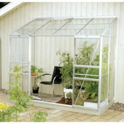 LAMS Serre Mélissa IDA 3300 De 3,30 M², Couleur Aluminium - Aluminium