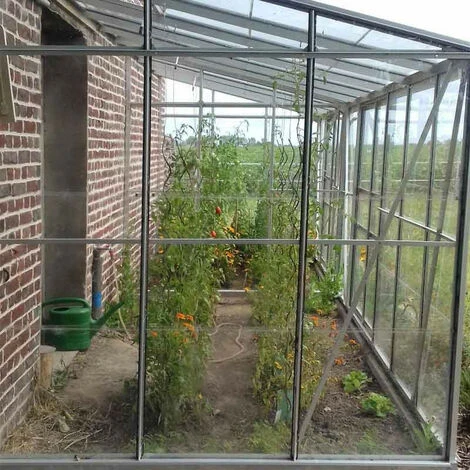 LAMS Serre Mélissa IDA 7800 De 7,20 M² , Couleur Aluminium - Aluminium 4 LAMS Serre Mélissa IDA 7800 De 7,20 M² , Couleur Aluminium - Aluminium – Image 2