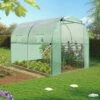 IDMARKET Bâche De Rechange 130G/M² Pour Serre Tunnel 6M² Verte 4 Saisons ROMA - Vert 2 IDMARKET Bâche De Rechange 130G/M² Pour Serre Tunnel 6M² Verte 4 Saisons ROMA - Vert -France Serre de jardin Soldes 2022 11311713 1
