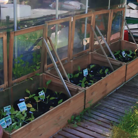 CÉMONJARDIN Serre En Bois Modèle Venezia 4 CÉMONJARDIN Serre En Bois Modèle Venezia – Image 2