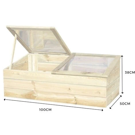 CÉMONJARDIN Serre En Bois Modèle Venezia 5 CÉMONJARDIN Serre En Bois Modèle Venezia – Image 3