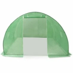 VidaXL Serre 13,5 M² 450x300x200 Cm - Vert 11 VidaXL Serre 13,5 M² 450x300x200 Cm - Vert -France Serre de jardin Soldes 2022 12001694 5