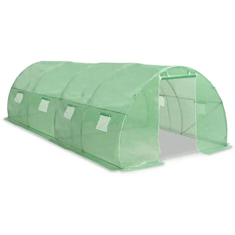 VidaXL Serre 18 M² 600x300x200 Cm - Vert 5 VidaXL Serre 18 M² 600x300x200 Cm - Vert – Image 3