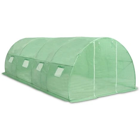 VidaXL Serre 18 M² 600x300x200 Cm - Vert 6 VidaXL Serre 18 M² 600x300x200 Cm - Vert – Image 4