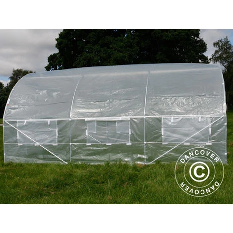 DANCOVER Serre Tunnel 3x4,5x2m, 13,5m², Transparent - Transparent 5 DANCOVER Serre Tunnel 3x4,5x2m, 13,5m², Transparent - Transparent – Image 3