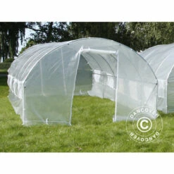 DANCOVER Serre Tunnel 3x8x2m, 24m², Transparent - Transparent -France Serre de jardin Soldes 2022 12728270 2