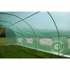 DANCOVER Serre Tunnel 3x8x2m, 24m², Vert - Vert -France Serre de jardin Soldes 2022 12728273 3