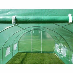 DANCOVER Serre Tunnel 3x8x2m, 24m², Vert - Vert -France Serre de jardin Soldes 2022 12728273 4