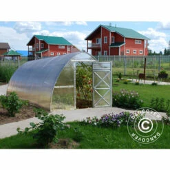 DANCOVER Serre En Polycarbonate, Arrow 5,2m², 2,6x2m, Argent - Argenté -France Serre de jardin Soldes 2022 12728337 4