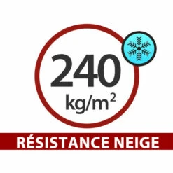 DANCOVER Extension Pour La Serre En Polycarbonate, Duo, 4m², 2x2m, Argent - Argenté 10 DANCOVER Extension Pour La Serre En Polycarbonate, Duo, 4m², 2x2m, Argent - Argenté -France Serre de jardin Soldes 2022 12987912 4