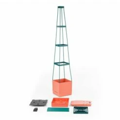 Waldbeck Tomato Tower Lot 2 Pots Plantes Tomates 25x150x25cm Tuteur Polypropylèn -France Serre de jardin Soldes 2022 12991085 5