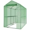 EUROSPEN Serre De Jardin 2m² - Bâche Armée - Avec étagères Et Porte Zipée - Vert 2 EUROSPEN Serre De Jardin 2m² - Bâche Armée - Avec étagères Et Porte Zipée - Vert -France Serre de jardin Soldes 2022 13183095 1