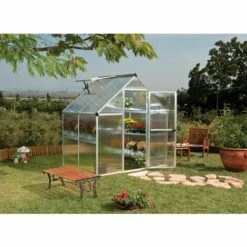 Palram - Canopia | Serre De Jardin Mythos 2.3m² Argent