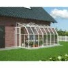Palram - Canopia | Véranda Sun Room 2X4.5 Blanche -France Serre de jardin Soldes 2022 13736193 1