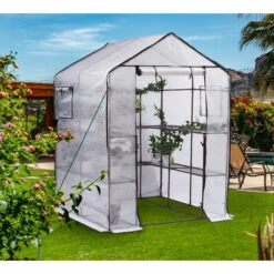 Sekey Serre De Jardin 143 X 143 X 195 Cm -France Serre de jardin Soldes 2022 13755812 5