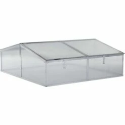 HABITAT ET JARDIN MINI SERRE DE JARDIN OU BALCON POLYCARBONATE ROSA