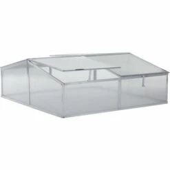 HABITAT ET JARDIN MINI SERRE DE JARDIN OU BALCON POLYCARBONATE ROSA -France Serre de jardin Soldes 2022 1463952 3