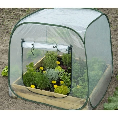 DIRECT FILET Serre Pop-up Pour Carré Potager 4 DIRECT FILET Serre Pop-up Pour Carré Potager – Image 2