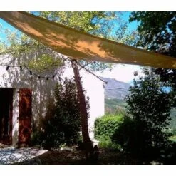 DIRECT FILET Voile D'ombrage Imperméable De 5.9x5.9x5.9m Format Triangle à Tendre | Terracotta -France Serre de jardin Soldes 2022 14868785 3