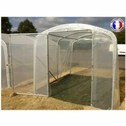 ATOUT LOISIR Serre Tunnel PRO-230 Larg 2.30 M, L 3 M, Façade 1 Porte Simple Et 1 Façade Pleine -France Serre de jardin Soldes 2022 15011859 3