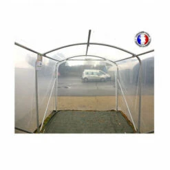 ATOUT LOISIR Serre Tunnel PRO-230 Larg 2.30 M, L 3 M, Façade 1 Porte Simple Et 1 Façade Pleine -France Serre de jardin Soldes 2022 15011859 4