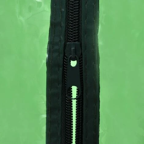 VidaXL Serre Avec 4 étagères - Vert 6 VidaXL Serre Avec 4 étagères - Vert – Image 4