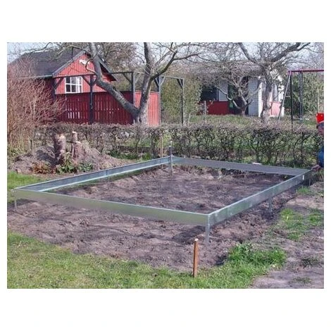 HALLS Popular 66 En Verre Horticole - 3.80 M², Couleur Forest Green, Base Sans Base - Forest Green 5 HALLS Popular 66 En Verre Horticole - 3.80 M², Couleur Forest Green, Base Sans Base - Forest Green – Image 3