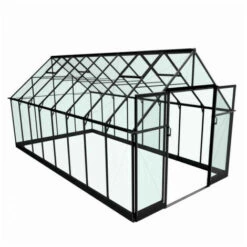 HALLS Serre En Verre Trempé Qube+ 816 - 13 M², Base Sans Base 10 HALLS Serre En Verre Trempé Qube+ 816 - 13 M², Base Sans Base -France Serre de jardin Soldes 2022 16284561 4