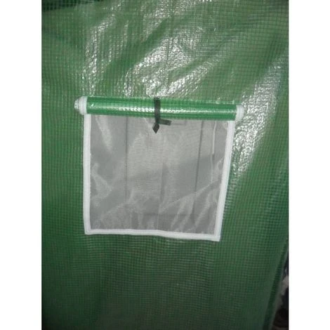 HABITAT ET JARDIN SERRE TOMATE PETUNIA- 1.6M² - 2 X 0.77 X 1.69 M - Vert. 5 HABITAT ET JARDIN SERRE TOMATE PETUNIA- 1.6M² - 2 X 0.77 X 1.69 M - Vert. – Image 3