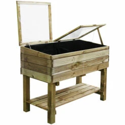 CÉMONJARDIN Serre En Bois Vénézia Sur Pieds -France Serre de jardin Soldes 2022 1653370 3