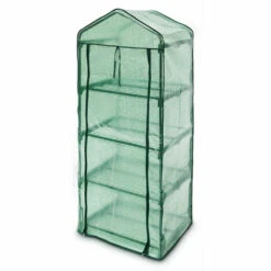 HELLOSHOP26 Serre De Jardin Métal 70 X 160 X 50 Cm Jardinage Plante Plastique - Métal