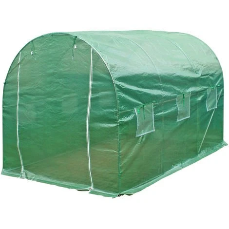 WILTEC Serre De Jardin Tunnel 300×200x200cm Châssis Avec Glissière Fermeture Éclair Et Fenêtres Platebande 3 WILTEC Serre De Jardin Tunnel 300×200x200cm Châssis Avec Glissière Fermeture Éclair Et Fenêtres Platebande