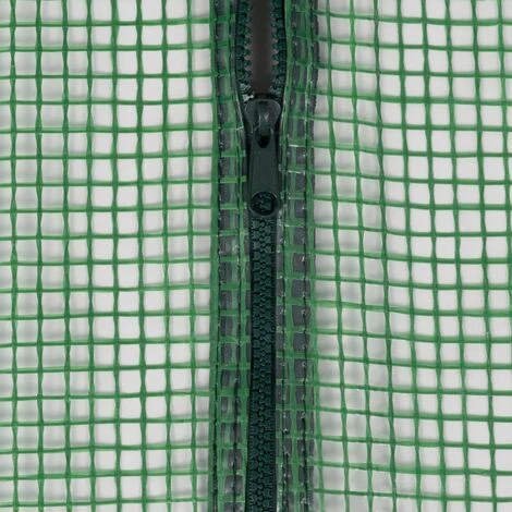 IDMARKET Serre Tunnel De Jardin 4 Saisons 18m² Verte Gamme Maraîchère CRIMÉE 6x3M - Vert 6 IDMARKET Serre Tunnel De Jardin 4 Saisons 18m² Verte Gamme Maraîchère CRIMÉE 6x3M - Vert – Image 4