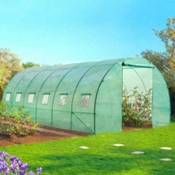 IDMARKET Serre Tunnel De Jardin 4 Saisons 18m² Verte Gamme Maraîchère CRIMÉE 6x3M - Vert 11 IDMARKET Serre Tunnel De Jardin 4 Saisons 18m² Verte Gamme Maraîchère CRIMÉE 6x3M - Vert -France Serre de jardin Soldes 2022 18263439 5