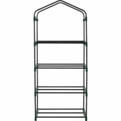 OGROW Mini Serre De Balcon Terrasse Jardin | Tente Abri Portable Extérieure | 4 Étagères | 68,6 x 48,3 x 157,5 Cm -France Serre de jardin Soldes 2022 18734167 5