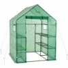 OGROW Mini Serre De Jardin | Tente Abri Pour Légume, Plantes En Polyéthylène Vert | 8 Étagères | 143 X 143 X 195 Cm 2 OGROW Mini Serre De Jardin | Tente Abri Pour Légume, Plantes En Polyéthylène Vert | 8 Étagères | 143 X 143 X 195 Cm -France Serre de jardin Soldes 2022 18734171 1