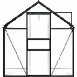VidaXL Serre Anthracite Aluminium 3,61 M² - Anthracite -France Serre de jardin Soldes 2022 18800262 4
