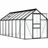 VidaXL Serre Anthracite Aluminium 8,17 M² - Anthracite