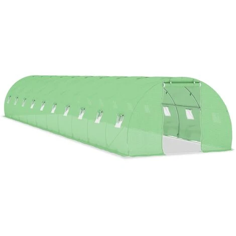 VidaXL Serre 45 M² 15x3x2 M - Vert 5 VidaXL Serre 45 M² 15x3x2 M - Vert – Image 3