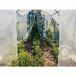 DANCOVER Serre Tunnel 2x4,5x1,75m, 9m², PVC, Transparent - Transparent -France Serre de jardin Soldes 2022 19712162 2