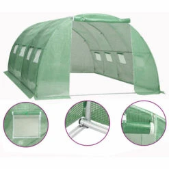 VidaXL Serre 16 M² 4x4x2 M - Vert