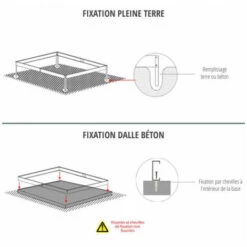 ATOUT LOISIR Serre En Verre Trempé Uranus - 9.70 M², Couleur Vert - Vert -France Serre de jardin Soldes 2022 20251928 5