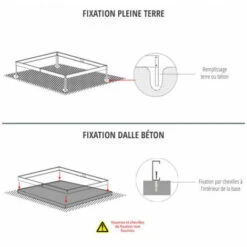 LAMS Serre En Verre Trempé Uranus - 14.40 M², Couleur Aluminium - Aluminium 11 LAMS Serre En Verre Trempé Uranus - 14.40 M², Couleur Aluminium - Aluminium -France Serre de jardin Soldes 2022 20251940 5