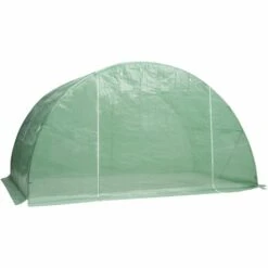 ASUPERMALL Serre Avec Fondation En Acier 8 M² 2x4x2 M -France Serre de jardin Soldes 2022 20853469 2