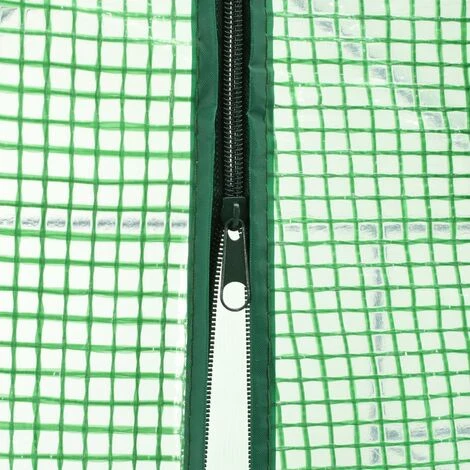 ASUPERMALL Serre De Plain-pied Avec 12 Etageres Acier 143x214x196 Cm 7 ASUPERMALL Serre De Plain-pied Avec 12 Etageres Acier 143x214x196 Cm – Image 5