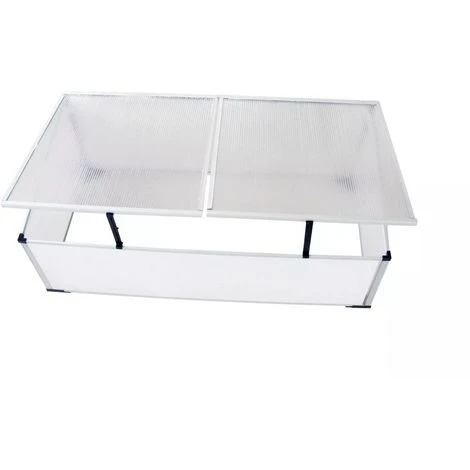 Topdeal Serre Froide à 2 Couvercles 110x55x41 Cm 5 Topdeal Serre Froide à 2 Couvercles 110x55x41 Cm – Image 3