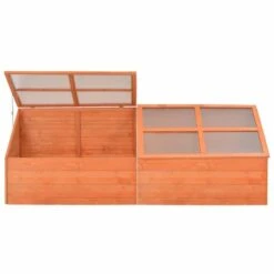 Topdeal Serre Bois 180 X 57 X 62 Cm -France Serre de jardin Soldes 2022 23431212 3