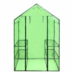 Topdeal Serre Avec 4 étagères 11 Topdeal Serre Avec 4 étagères -France Serre de jardin Soldes 2022 23681462 5